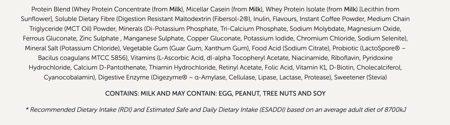 Formulite Meal Replacement Shake - Coffee - Tub
