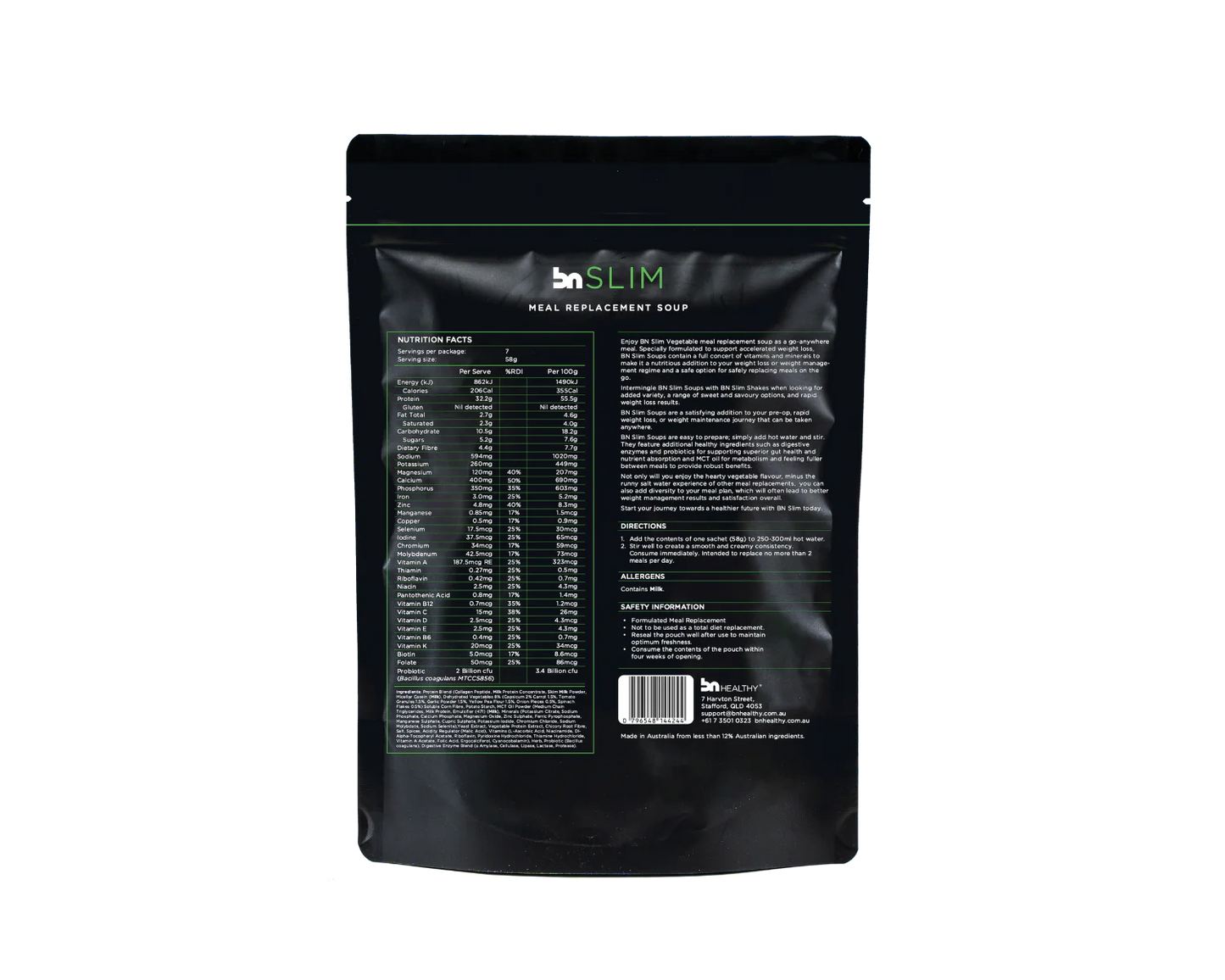 BN Slim Meal Replacement Soup - Vegetable